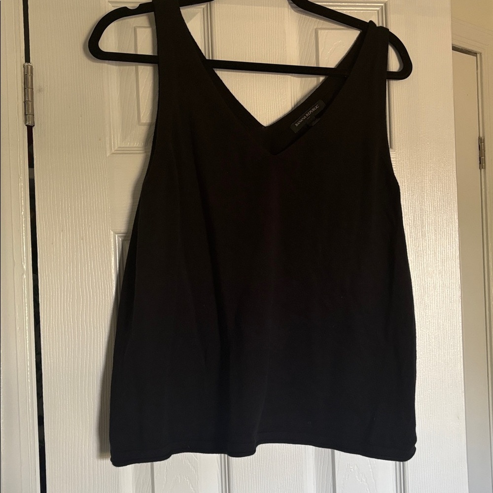 Banana Republic Black Knit Top